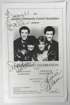 George Ball, Susan Watson &amp; Lainie Nelson Signed Autographed &quot;A Broadway... - $30.00