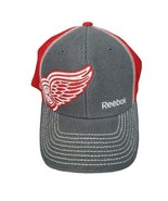 NHL Detroit Red Wings Reebok Center IceFitted Fitmax 70 Hat Cap Red Smal... - £10.11 GBP