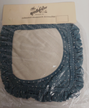 NEW The Needlecrafter Calico Hot Mitt Pot Holder Blue and White Cross Stitch - £7.90 GBP