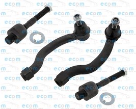 4Pc Steering Kit Inner Outer Tie Rods Ends For Honda Accord EX-L Coupe 2.4L 3.5L - £61.04 GBP