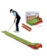 5 Hole Golf Putting Mat Indoor Golf Putting Green Golf Training Aid - $138.38 CAD