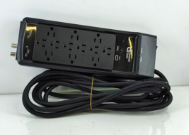 Commercial Electric 15 ft Cord + 12 Outlet Surge Protector USB-A/USB-C B... - £34.89 GBP