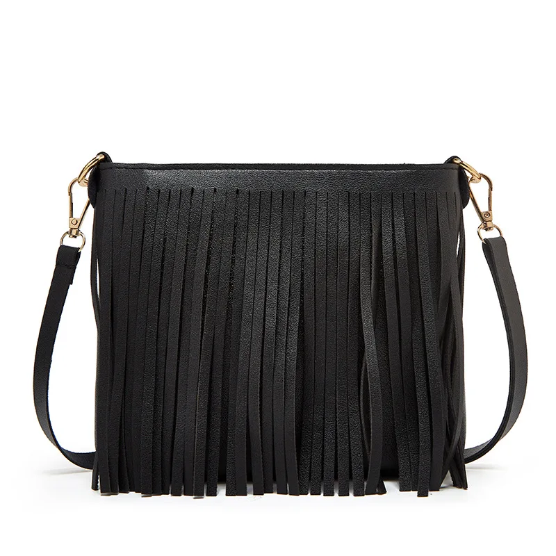 Fashion Tassel Crossbody Bag For Women Simple Design Mobile Phone Purse ... - $15.78