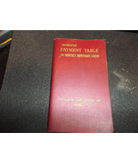 Bank Mortgage &amp; Loan Payment Table Book vintage 1967 Delaware Co Nationa... - $380.13 MXN