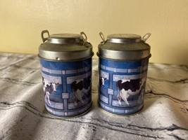 vintage our dairy best cow salt and pepper shakers - $18.00