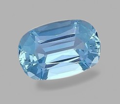 Large fine Natural Aquamarine top blue cushion IF shape gemstone for fine jewels - £12,189.98 GBP