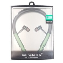 MS-T25 Neckband Wireless Bluetooth Sport Headset GREEN - £7.54 GBP