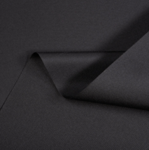 Surlast Outdoor Marine Waterproof Fabric Color Black 60&quot; Wide 7 Ozs. By The Yard - £6.75 GBP