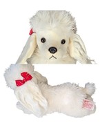 Vintage Russ Berrie Lacie French White Poodle Plush Dog Stuffed Animal B... - £76.21 GBP