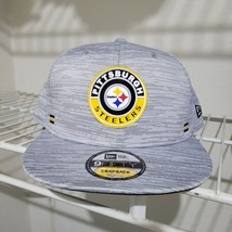 New Era Pittsburgh Steelers 2020 On Field Sideline 9FIFTY Snapback Hat OSFM NFL - £23.36 GBP