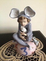 Lladro ~ Loving Mouse #5883  retired ~ Mint Condition ~ 1 of a set of 3 - £296.36 GBP