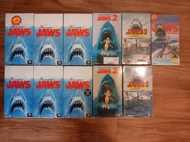 All Sealed, 6x1991 Jaws VHS, 2x1990 Jaws 2, 2x1989/93 Jaws 3, 1988 Jaws ... - $2,000.00