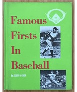 Famous Firsts In Baseball by Joseph L. Cook - £70.98 GBP
