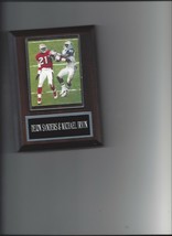 Deion Sanders &amp; Michael Irvin Plaque Cowboys Forty Niners 49ers Football - £3.16 GBP