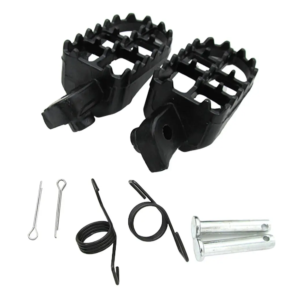 2PCS Foot Pegs Footrests L &amp; R for Yamaha PW 50 80 TW200 PW50 PW80 50 70... - $13.75