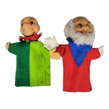 Vintage Steiff Man and Happy Jester Hand Puppets No tags - £23.22 GBP