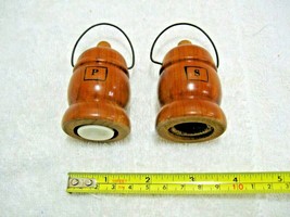 CUTE Vintage Collectible Wooden Salt &amp; Pepper Shaker Set-From The OZARKS... - $19.95