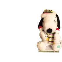 Peanuts Animated Musical Feliz Navidad Snoopy with Maracas Christmas Plush - $34.99