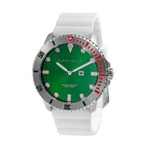 Perry Ellis Mens Watch Unisex Deep Diver Analog Quartz Watch with Silicone Rubbe - £60.29 GBP