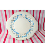 VTG Blue Heaven Royal China Mid Century Atomic Handled Chop Platter Cake... - £15.66 GBP