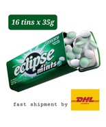 Eclipse Mints Breath Freshner Sweet Candy Spearmint Flavor  x16 tins -  ... - £85.61 GBP