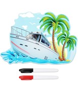 3 Pcs Large Summer Car Magnets Cruise Door Magnets Palm Tree Cruise Door... - £14.21 GBP