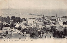 Ryde Isle Of Wight England~General VIEW~1906 L Photo Postcard - £6.42 GBP