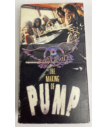 Aerosmith : The Making Of Pump Documentry VHS 1990, Columbia Music Video... - $13.85