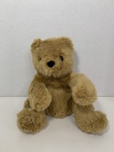 MJC International vintage plush beanbag tan teddy bear stuffed animal 1992 - £7.90 GBP
