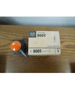 Allen Bradley 800T-HF11B Selector Switch 2 Position Orange w/ Blank Name... - $75.00