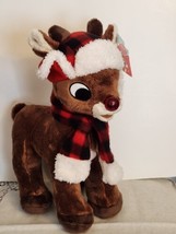 Rudolph the Red Nose Reindeer - 14" Plush Stuffed Animal - £19.98 GBP