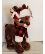 Rudolph the Red Nose Reindeer - 14&quot; Plush Stuffed Animal - $34.28 CAD