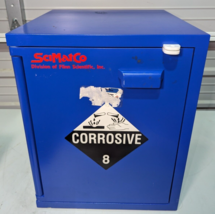 SciMatCo SC8063 Bench Acid Corrosive Cabinet / All Wood / 5 x 2.5 Liter Capacity - £319.40 GBP