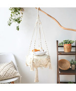 New Pet Hammock Cat Swing Hand Woven Cotton Rope Cats Hanging Basket Kit... - $49.11 CAD