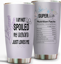 Gifts for Wife from Husband, Wife Coffee Tumbler Gift for the Wife Birthday Gift - £21.73 GBP