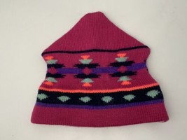 Vtg Winter Ski Hat 100% Wool Summit Toppers FUNKY Breckenridge USA Excellent - £23.32 GBP