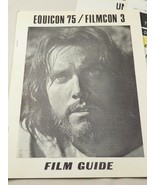 VTG 1975 Equicon 75 Filmcon 3 Sci-Fi Comicon Fim Guide set - £58.39 GBP