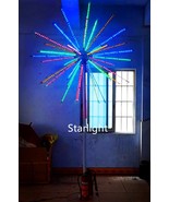 10ft Outdoor LED Animated Starburst Fireworks Light Multi-Color Change R... - $790.02