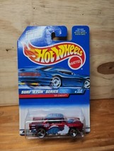 1999 Hot Wheels 55 Chevy  #963  Surf &#39;N Fun Series 3/4 New In Package NIP - £4.52 GBP