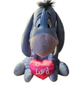 Disney Eeyore LARGE 22" Plush Stuffed "U R Luv'd" - $45.60