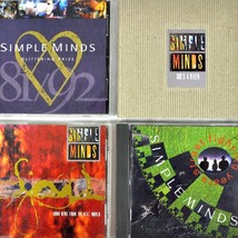 Simple Minds 4 CD Lot Glittering Prize Hits Good News Street Fighting River Duo - £18.87 GBP