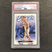 2002-03 Upper Deck MVP #128 Pat Garrity Signed Card PSA Slabbed Auto Magic - $49.99