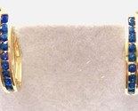 Unisex Earrings 10kt Yellow Gold 335372 - £319.93 GBP