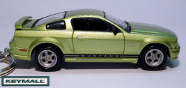 Rare Key Chain 2005~2011 Legend Lime Green Ford Mustang Llavero Porte Cle БРЕ - £31.15 GBP
