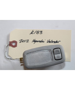 2012-2014 HYUNDAI VELOSTER INTERIOR CEILING SUN VISOR LIGHT GRAY K183 - $926.12 MXN