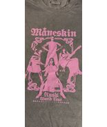 MANESKIN - 2023 Rush World Tour 2 Sided Dyed Tour T-shirt ~Never Worn~M ... - $404.76 MXN