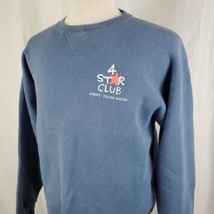 Vintage Santee  Sweatshirt Large Oscar Mayer Kraft 4 Star Club Blue Cott... - $24.99