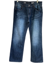 INC International Barcelona Relaxed Fit Jeans Men 33x32&quot; Distressed Actu... - £13.80 GBP