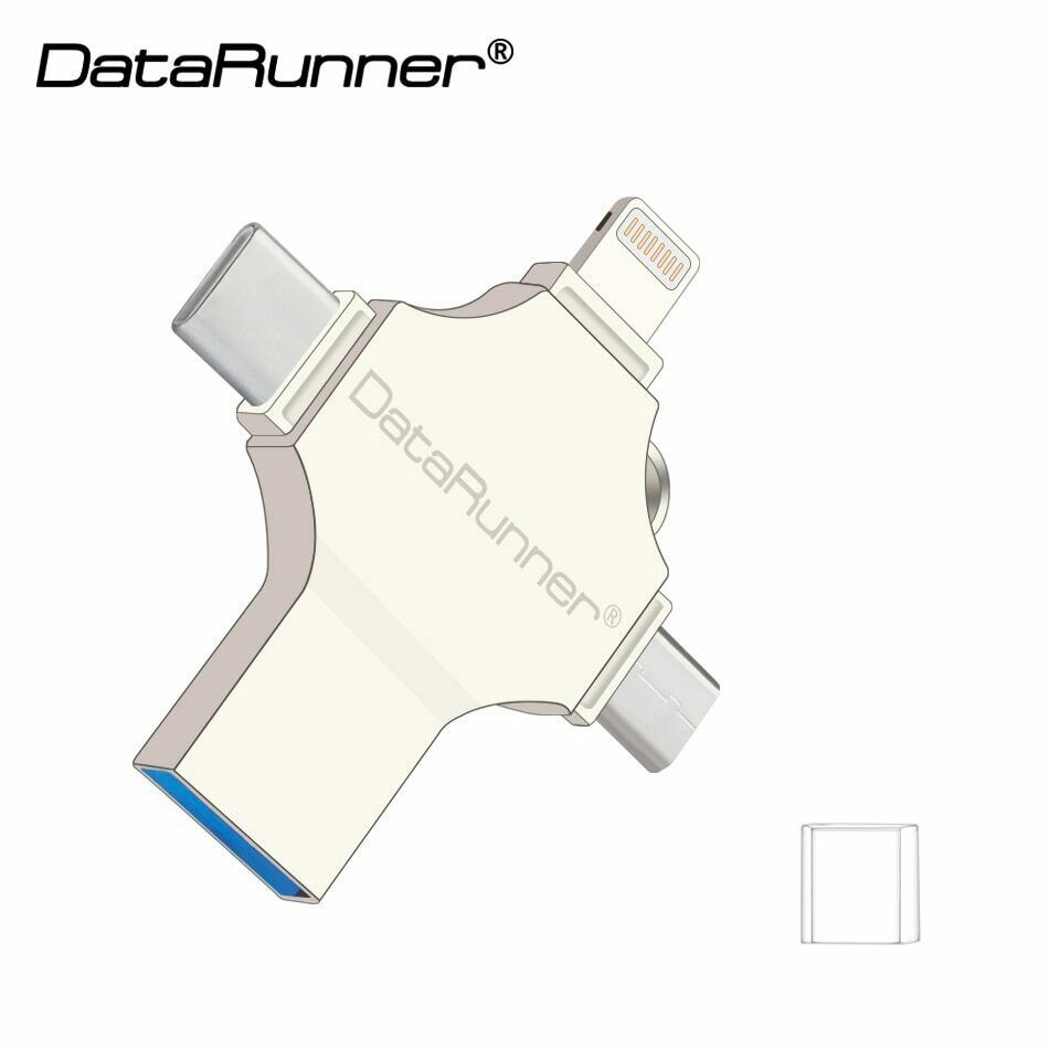 NEW 4 in 1 Design USB Flash Drive 128GB Stick 3.0 OTG Pen Drive 16GB Fla... - $21.86+