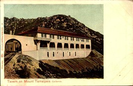 Tavern on Mount Tamalpais California ~ RARE cir.1903 UDB POSTCARD BK50 - £12.38 GBP